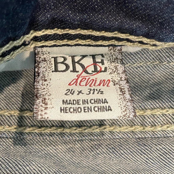 BKE Denim Straight Jean - Picture 4 of 5